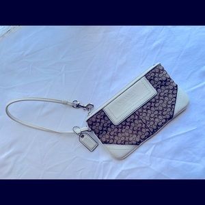 Coach Signature Wristlet